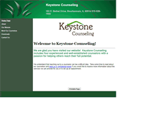Tablet Screenshot of keystonecounselors.com